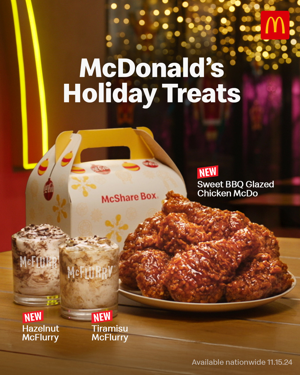 Indulge with McDonald’s NEW Holiday Treats