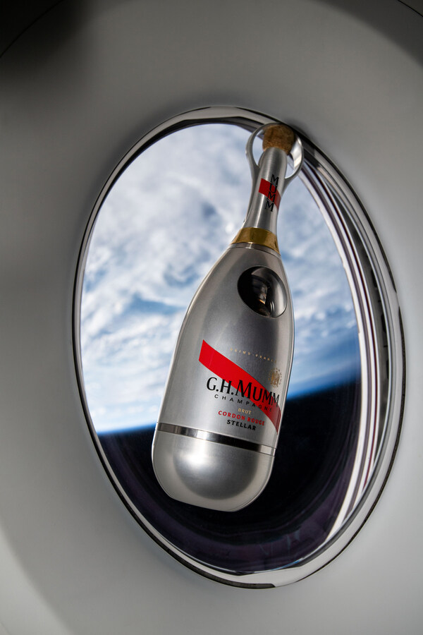 Space-Aged Champagne? Mumm Cordon Rouge Stellar Returns from Orbit After Historic Mission