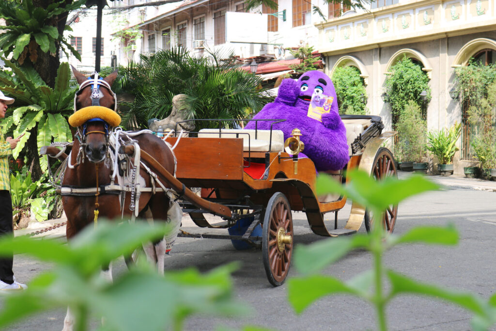 Grimace Teases a Free Party for Everyone with Surprise Visits Around Metro Manila 