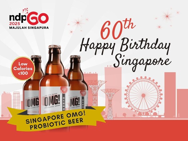 Cheers to Your Guts: Singapore’s First Probiotic Beer Joins SG60 Festivities